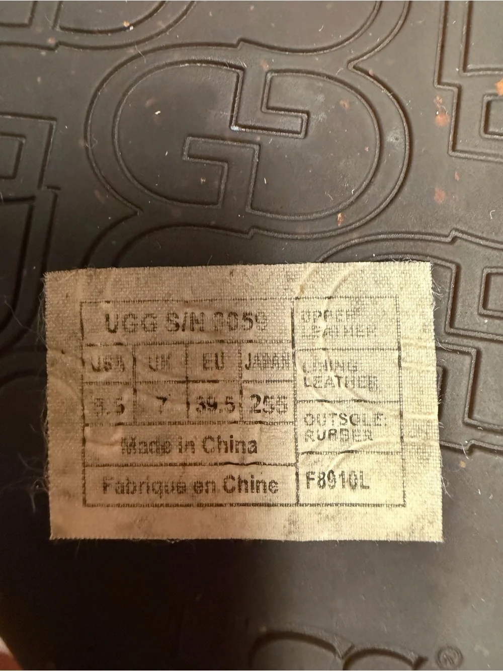UGG suede wedge